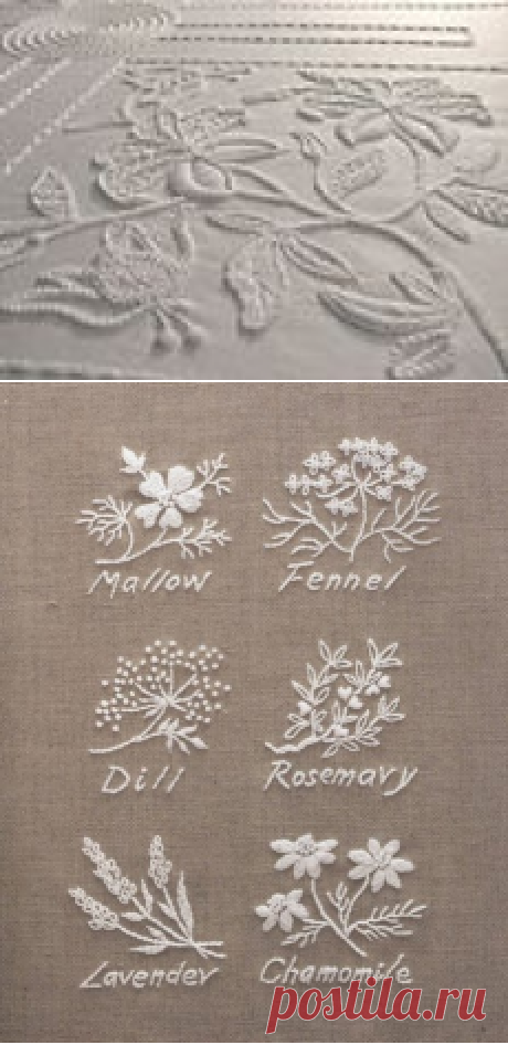 Красивая,нежная вышивка