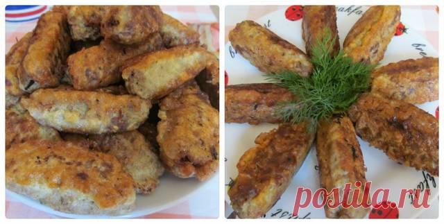 Пальчики из печени Автор рецепта Оксана ✔ - Cookpad