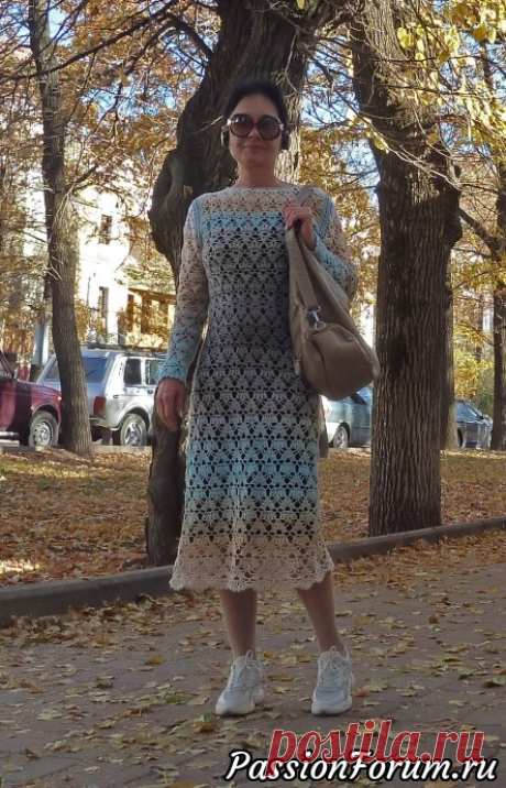 Вязаное платье - запись пользователя TatianaLitvinova (Татьяна) в сообществе Вязание крючком в категории Вязание крючком. Ваши работы