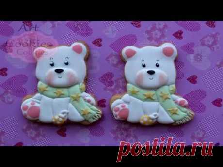 Galleta navideña de Oso Polar