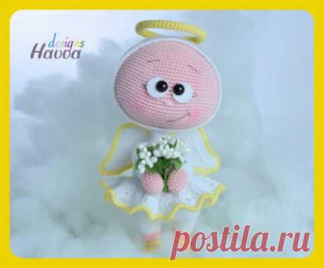 Онлайн Бонни в костюме ангела | Амигурумизм