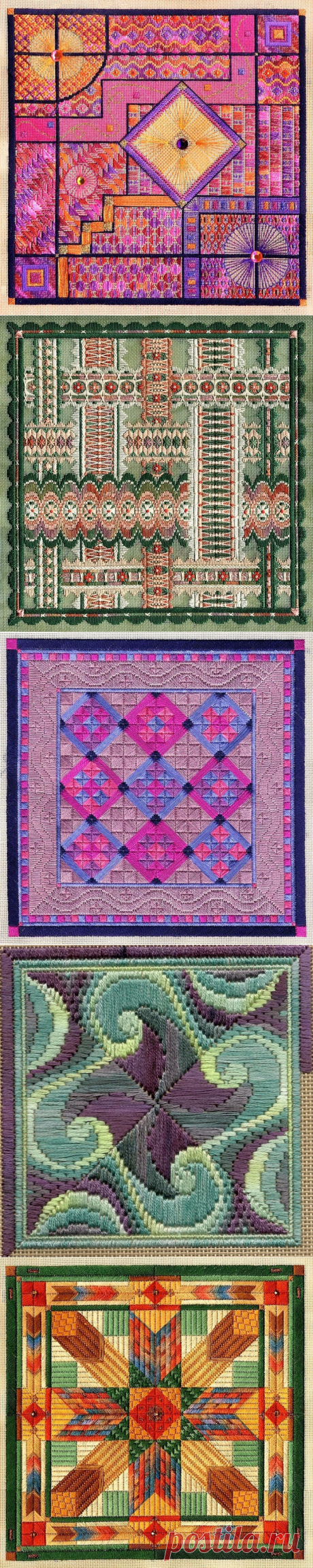 Вышивка Bargello