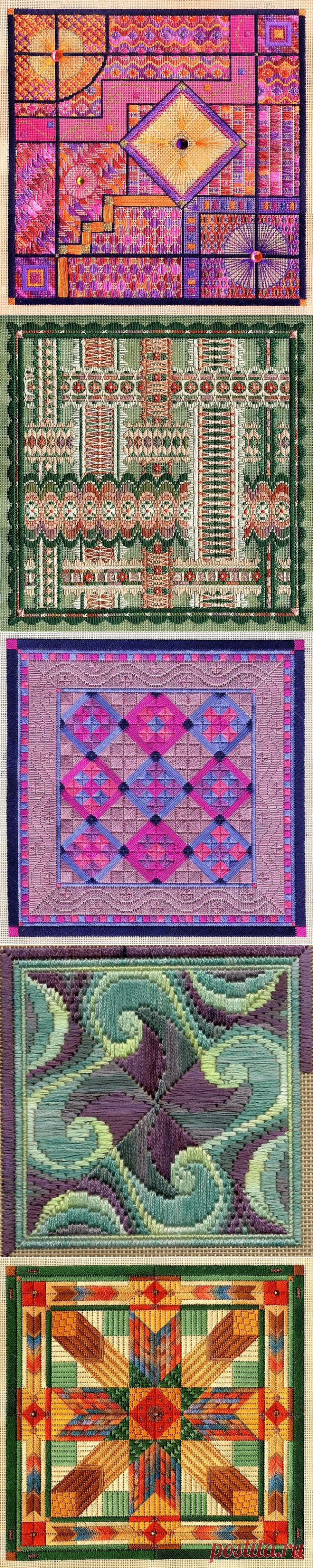 Вышивка Bargello