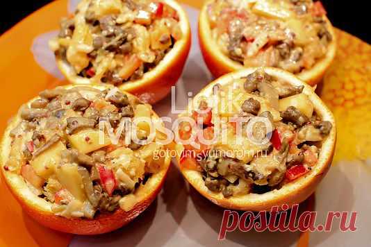 Салат Оранжевый оригинал | 4vkusa.ru