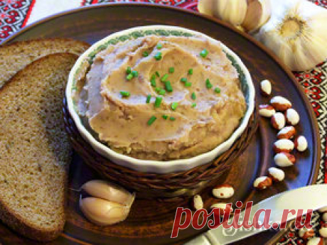 Рецепт очень вкусного паштета из фасоли