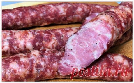 Вкусная копченая колбаса в обычной духовке!