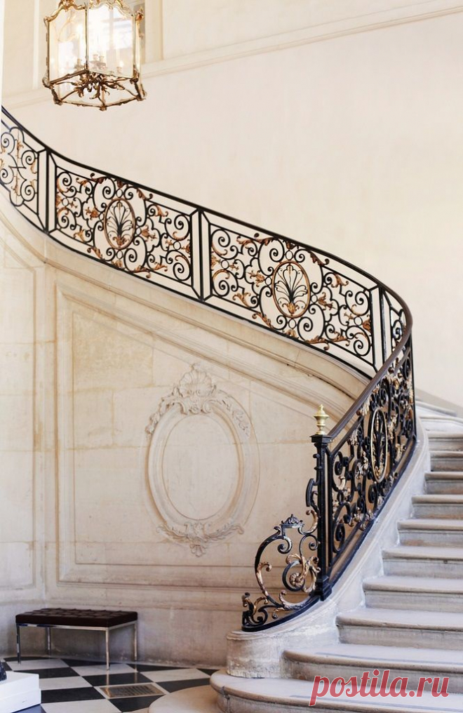 ⒽⓂ Кованые перила для лестниц (45 фото): мелодия, застывшая в металле - HappyModern.RU