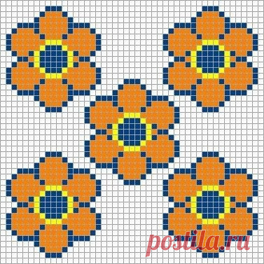(13) Gallery.ru / Foto #24 - Jacquard. Flores y plantas. - git-ta