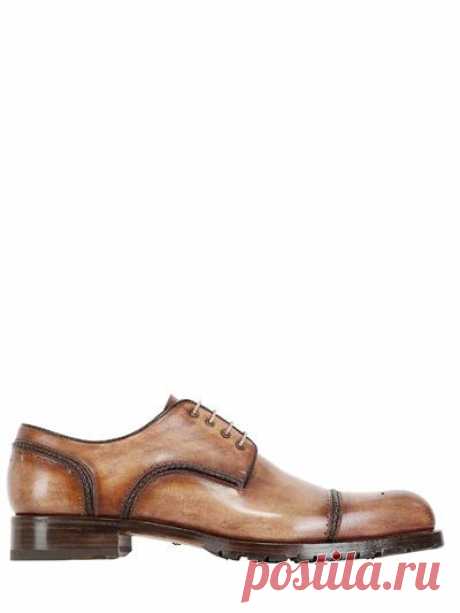 HARRIS - ТУФЛИ ИЗ МЫТОЙ КОЖИ - LUISAVIAROMA - ЛЮКСОВЫЙ ШОПИНГ, ДОСТАВКА ПО ВСЕМУ МИРУ - ФЛОРЕНЦИЯ