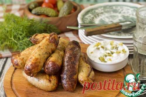 Колбаски из белой и красной рыбы - кулинарный рецепт