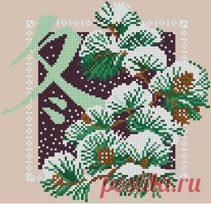 Иероглифы, фен-шуй - Мелочи для дома - Схемы в XSD - Кладовочка схем - вышивка крестиком
СОСНА