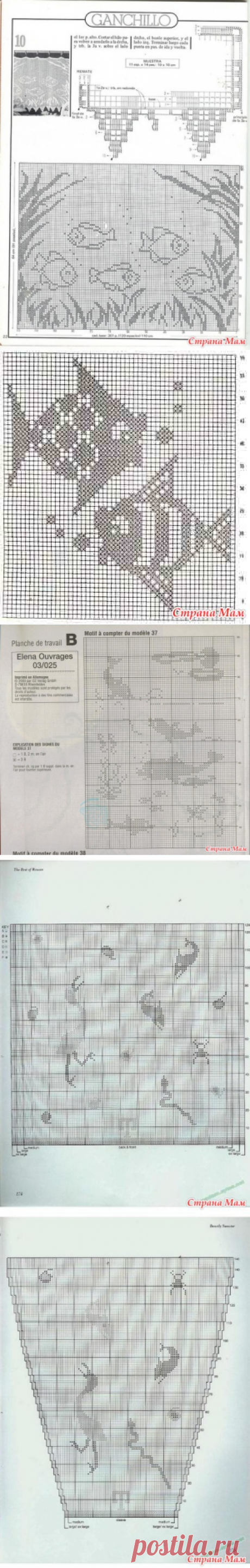 * Морские мотивы - Жаккард - Страна Мам