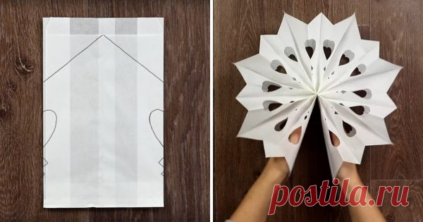 Делаем бумажные снежинки