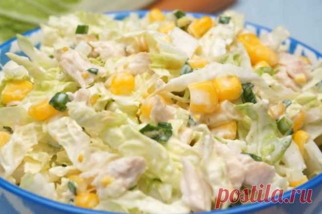 20 самых вкусных ПП салатов из пекинской капусты