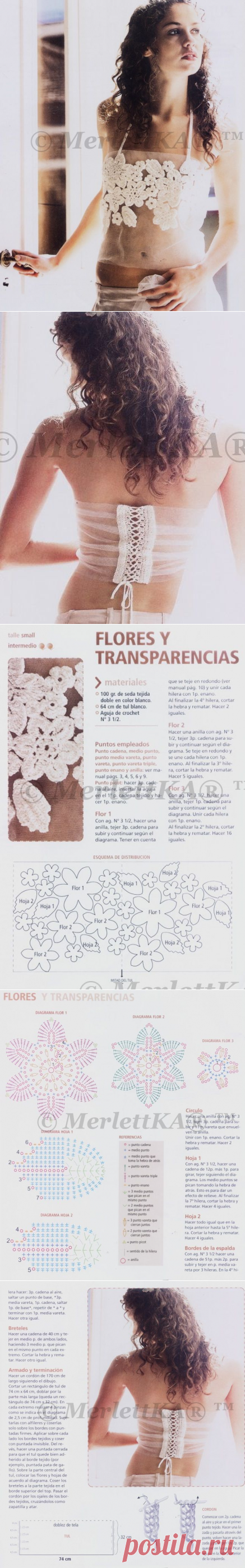 КАК СВЯЗАТЬ ТОП ИЗ ИРЛАНДСКОГО КРУЖЕВА И СШИТЬ ТОП - ЛИФ ИЗ КРУЖЕВА / Всё из мира рукоделия (изучаю и делюсь различными техниками и видами рукоделия)