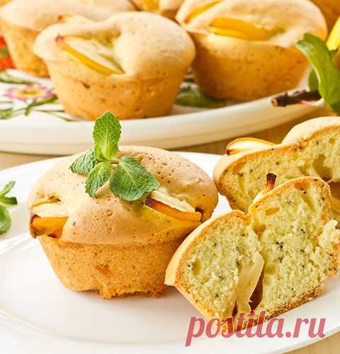 МАФФИНЫ С МАКОМ И АЙВОЙ