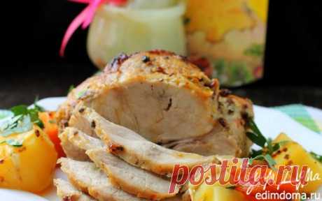 Мясо, запеченное с кардамоном и горчицей | Кулинарные рецепты от «Едим дома!»