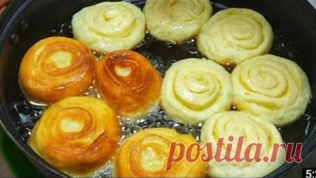 МАЛО КТО ЗНАЕТ ЭТОТ РЕЦЕПТ! Минутная Вкуснота из КЕФИР! Ешь хоть каждый день, не надоедает! К чаю
