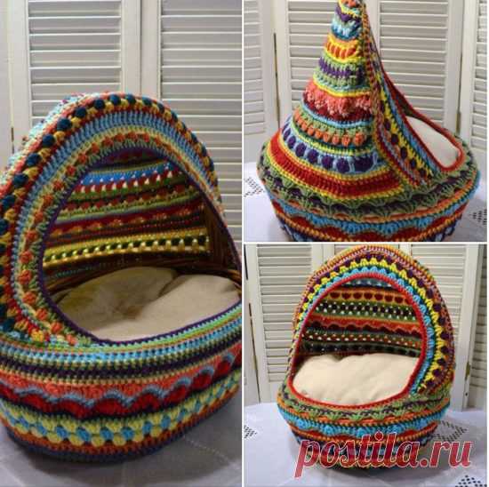 Crochet Cat Cave Free Pattern Lots Of Ideas | The WHOot