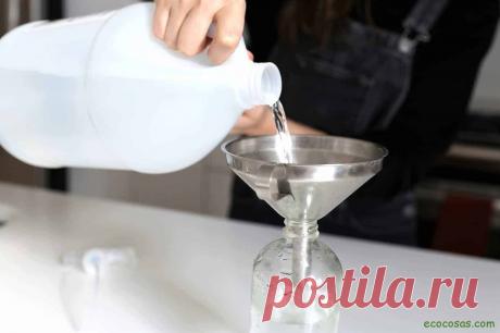 Vinagre blanco. Para qué sirve: 10 usos. Beneficios