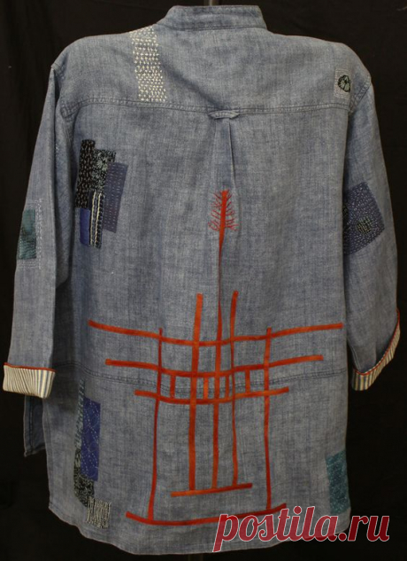 Stitch detail jacket | Repair | 160 - Something Old, Something Blue, Beres Senden | SoulWear