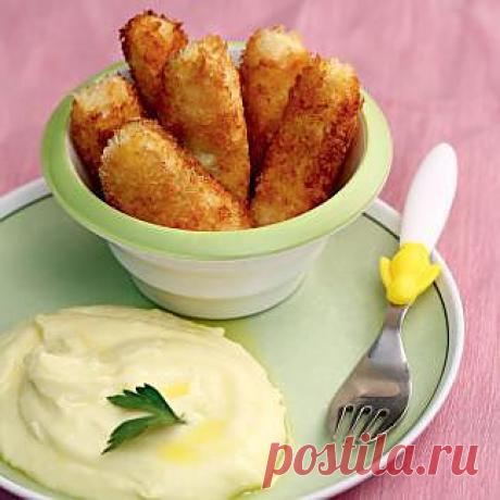 Жареные рыбные палочки, второе блюдо. Пошаговый рецепт с фото на Gastronom.ru