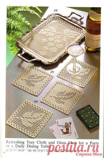 . Подборка красивых салфеточек № 2 - Все в ажуре... (вязание крючком) - Страна Мам