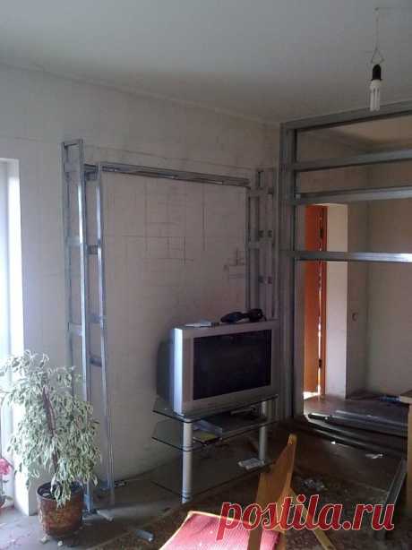 Перегородка из гипсокартона своими руками