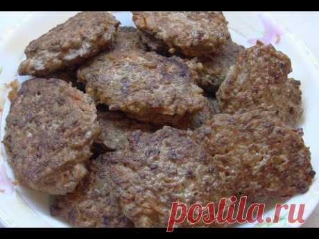 Печёночные котлеты /  liver cutlets