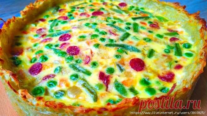Картофельный пирог 