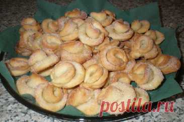 Творожные розочки — Готовим дома