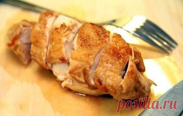 Курица, маринованная в лимонном соке и соевом соусе