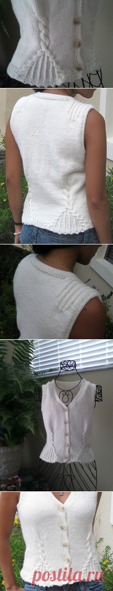 Ravelry: Soleto Vest pattern by Nitza Coto
