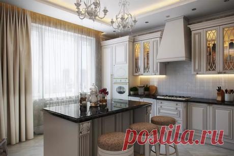 интерьер кухни в стиле современная классика фото: 4 тыс изображений найдено в Яндекс.Картинках