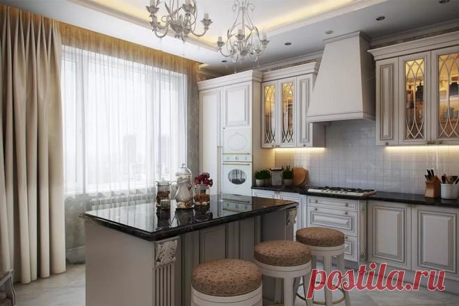 интерьер кухни в стиле современная классика фото: 4 тыс изображений найдено в Яндекс.Картинках