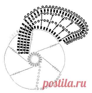 Объемные цветы крючком