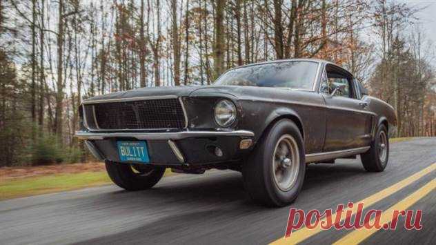 Самый старый Mustang Стива Маккуина выставлен на аукцион ( 22 фото ) . Тут забавно !!!