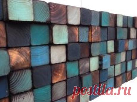 Wood Wall Art - Reclaimed Wood Wall Sculpture by WallWooden on Etsy https://www.etsy.com/listing/220551197/wood-wall-art-reclaimed-wood-wall