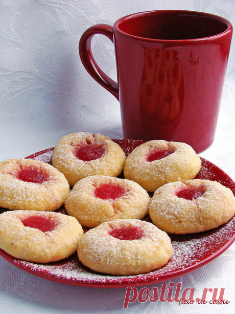 Гусарское печенье - Husarenkrapfen - Есть, молиться и любить