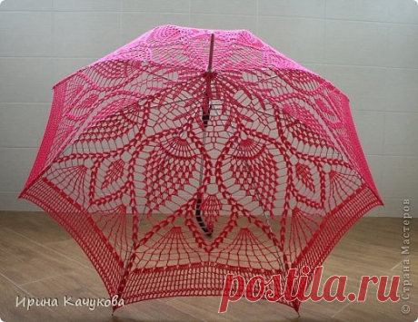 Ажурный зонт крючком — Сделай сам, идеи для творчества - DIY Ideas