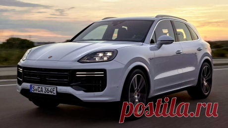 Porsche Cayenne Turbo E-Hybrid 2024: характеристики, салон, комплектация