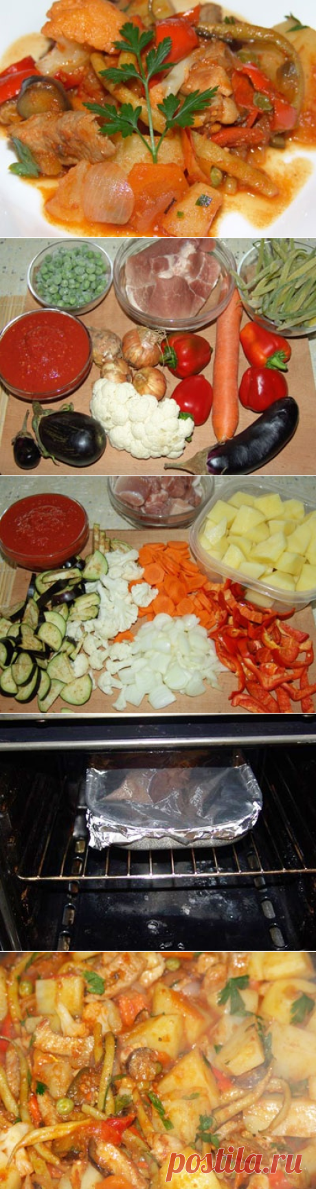 Рагу в духовке / Блюда из свинины / TVCook: пошаговые рецепты с фото
