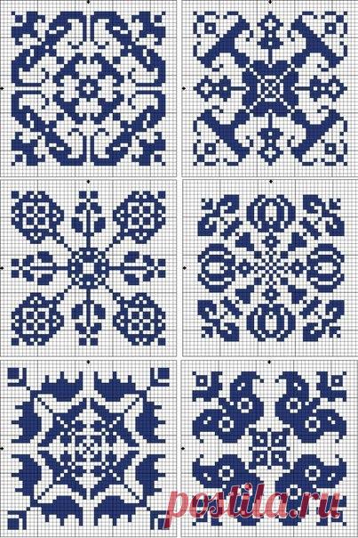 Жаккард или вышивка. Схема