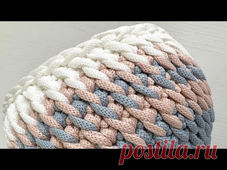 8 оригинальных корзин крючком 😍 Ссылки на уроки в описании!