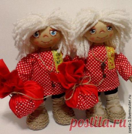 Купить Кузеньки - ярко-красный, Домовенок Кузя, оберег для дома, семейный очаг, домашний уют