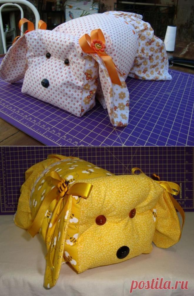 Сшить своими руками прикольную подушку детям