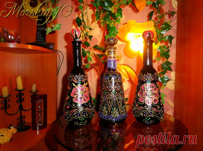 Трио графинов или тару в дело!