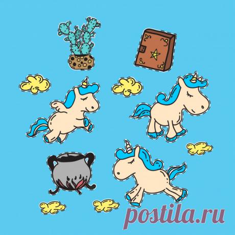 Стикеры единорога фантазии Более миллиона свободных векторов, PSD, фотографии и бесплатные иконки. Эксклюзивные халявы и все графические ресурсы, которые необходимые для ваших проектов
