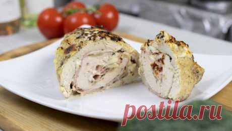 КУРИНЫЙ РУЛЕТ В ФОЛЬГЕ: СОЧНАЯ МЯСНАЯ ЗАКУСКА С РАЗНЫМИ НАЧИНКАМИ