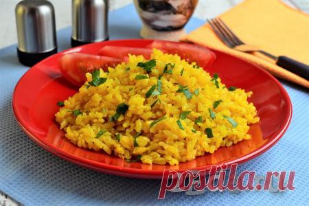 Рассыпчатый рис на сливочном масле на сковороде - пошаговый фоторецепт